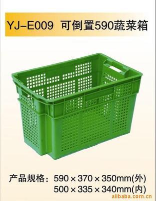 【廠家直接供應(yīng)塑料可倒置蔬菜箱(圖)】價格,廠家,圖片,塑料箱,沈?yàn)槿A-